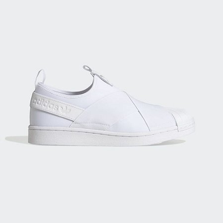 Tênis Adidas Originals Superstar Slipon Feminino Branco