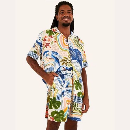 Camisa Farm Uni Brasilidades