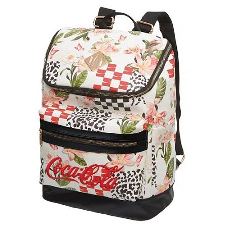 Mochila Coca-Cola Patchwork  Unissex