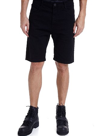 Bermuda John John Be Clássica Houston Masculina Preta