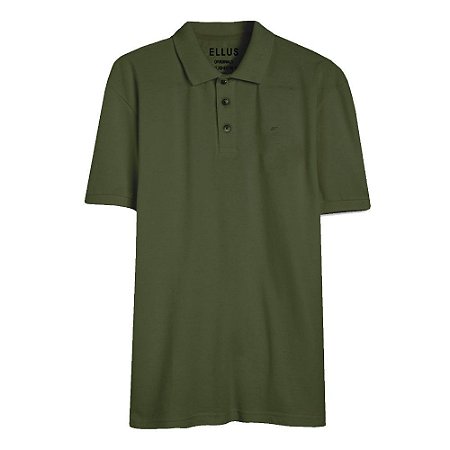 Polo Ellus Classic Masculina Verde