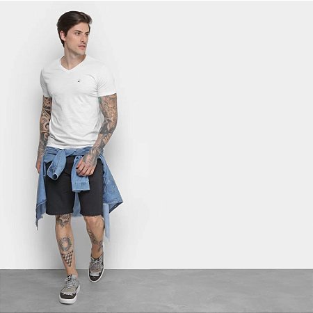 Camiseta Ellus Flame Classic Masculina