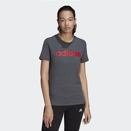 Camiseta Adidas Logo Linear Feminina