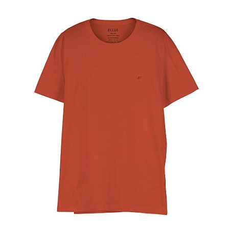 Camiseta Ellus Fine Easa Classic Masculina Laranja