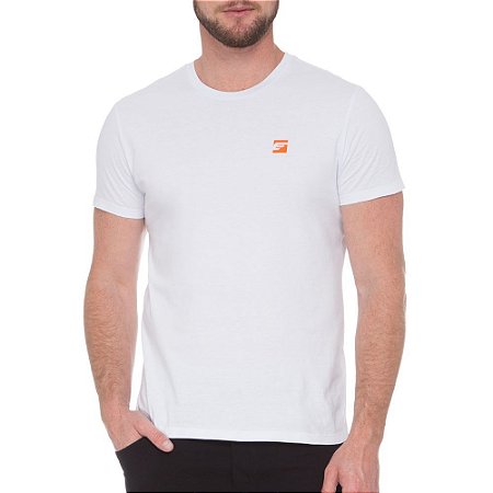 Camiseta Ellus Fine Now Or Never Back Masculina Branca