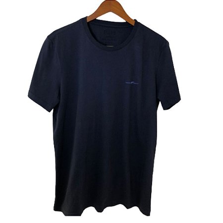 Camiseta Ellus Fine Freedom Product Classic Masculina Azul