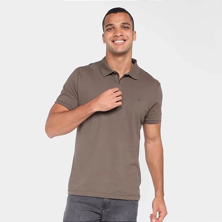 Camisa Polo Forum Masculina Verde Marcial