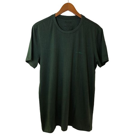 Camiseta Ellus Fine Freedom Product Classic Masculina Verde