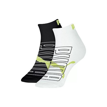 Kit 2 Meias Puma Cano Baixo Masculina 39 ao 43