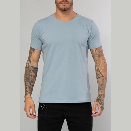 Camiseta Red Feather Basica Nice Light Blue