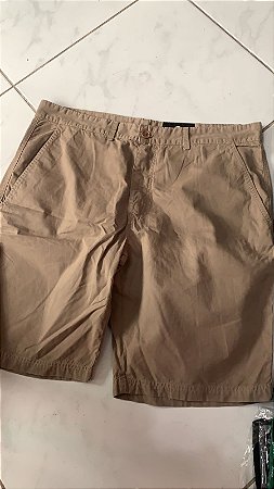 Bermuda Ellus Second Floor Twill Masculna Caqui