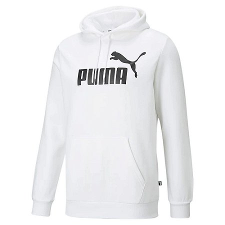 Blusa Puma com Capuz Essential Big Logo Masculino