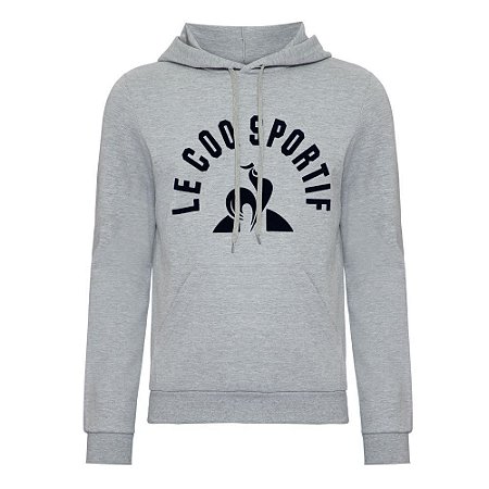 Blusa Canguru Le Coq  Hoody Arche Ss N1 Gris Chine Clair