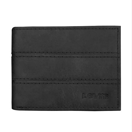 Carteira Levi's Masculina Preta