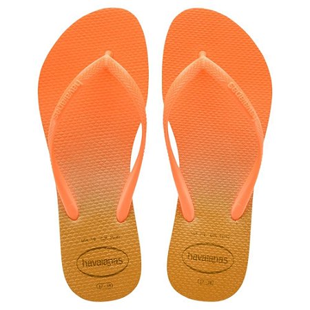 Chinelo Hawaianas Slim Gradient Feminino Fluor