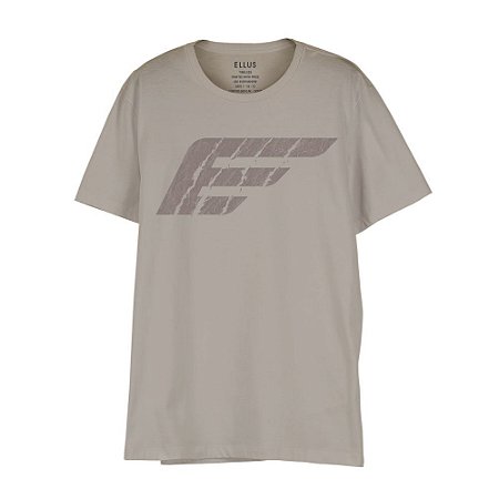 Camiseta Ellus Fine Safari EAsa Classic Masculina Creme