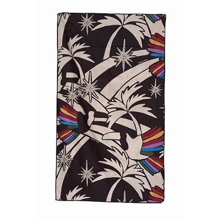 Toalha Farm Tchibum Nada Básico Preto e Branco