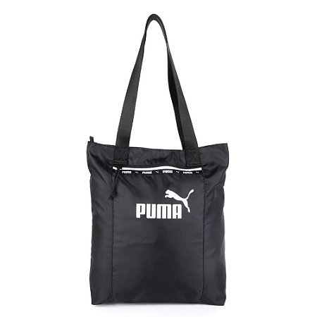 Bolsa Puma Core Pop Shopper Feminina Preta