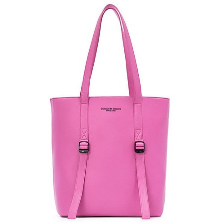 Bolsa Colcci Shopping Bag Fivela Rosa Ultra Rose