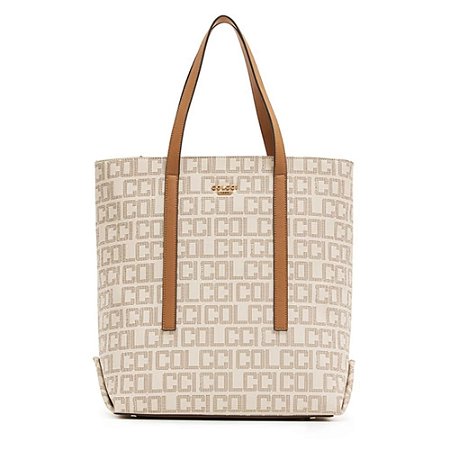 Bolsa Colcci Shopping Bag Logomania Off-White