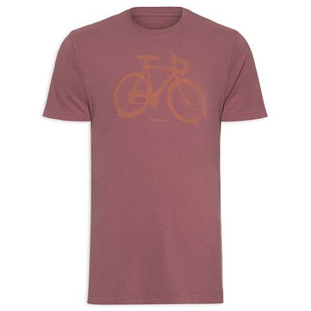 Camiseta Richards Watercolour Bike Masculina Vermelho