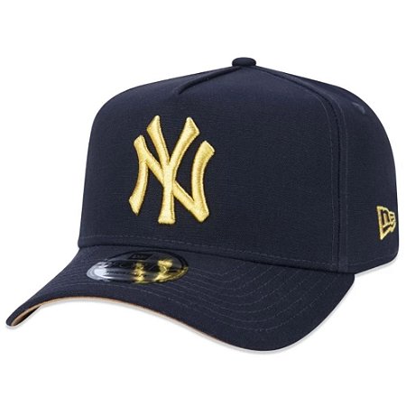 Boné New Era 9FORTY A-Frame New York Yankees Aba Curva
