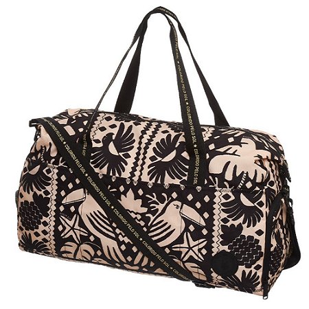 Bolsa Farm Findi Borogodó Estampada Lenço Dia E Noite