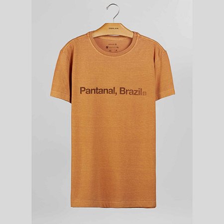 Camiseta Osklen Stone Pantanal Brazil Masculina