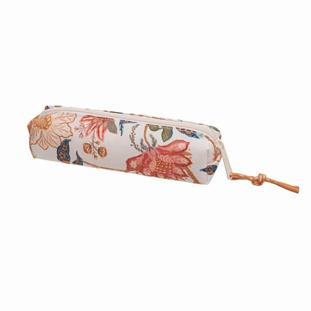 Mini Necessaire Farm Ora Bolas Estampada Jardim Boho