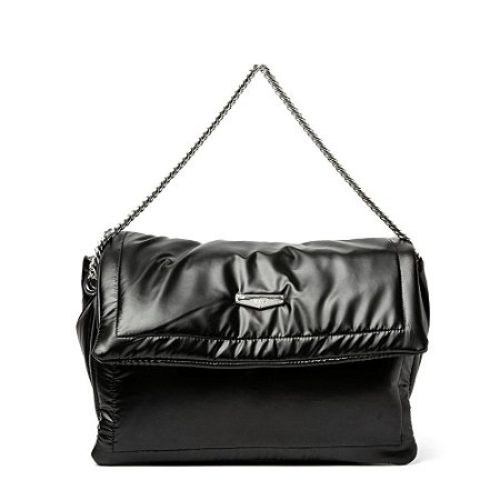 Bolsa Ellus Nylon New Puffer Bag Feminina Preta