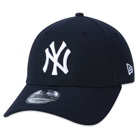 Boné New Era 940  Mlb New York Yankees Aba Curva Azul