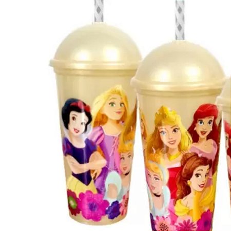Copo Shake Princesas Disney Plásutil 500 ml