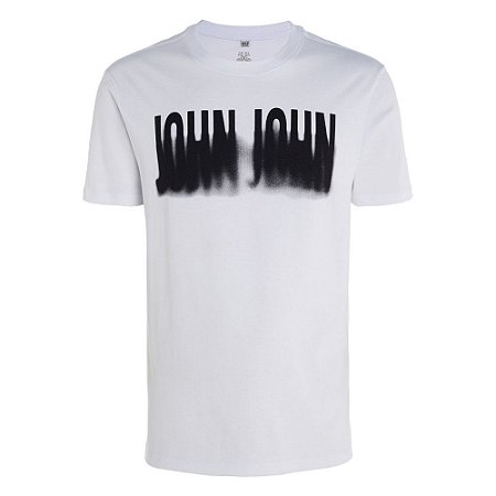 Camiseta John John Shadow Masculina Branca