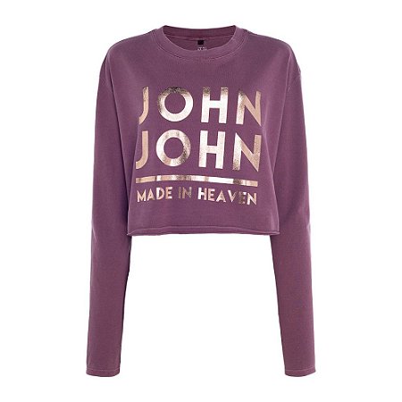 Camiseta John John JJ Line Feminina Roxa - Dom Store Multimarcas Vestuário  Calçados Acessórios