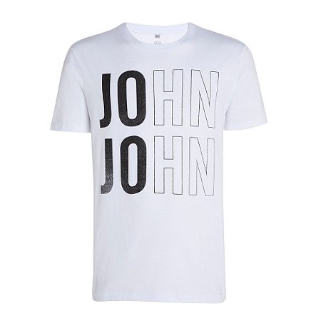 Camisa John John Manga Longa Masculina - Branco