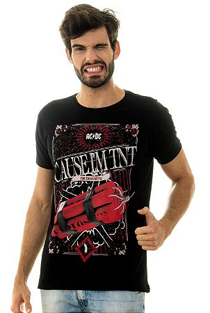CAMISETA MASCULINA TNT Red Feather