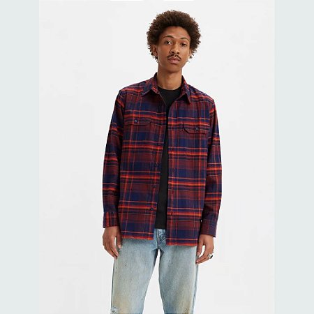 Camisa Levis Jackson Worker Classic Over Masculina