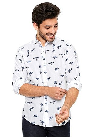 CAMISA ELLUS MINI SAVAGE BRANCA