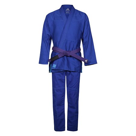 Kimono Adidas Jiu-Jiutsu JJ350 Masculino Azul