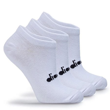 Kit 3 Meias Diadora Cano Invisivel Masculina
