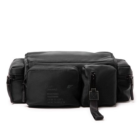 Pochete Ellus Belt Bag Signature Preta