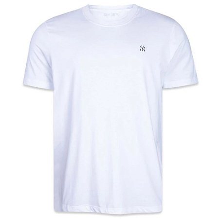 Camiseta New Era MLB New York Yankees Core Masculina Branca