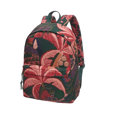 Mochila Farm Xodó Estampada Coqueiro Carioca