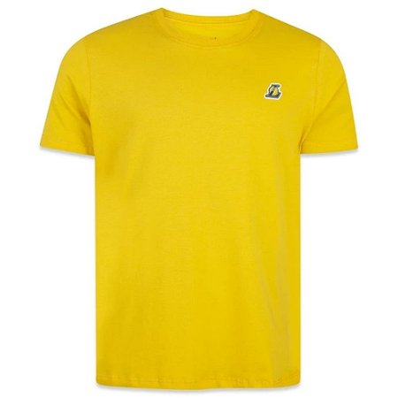 Camiseta New Era NBA Los Angeles Lakers Core Amarelo