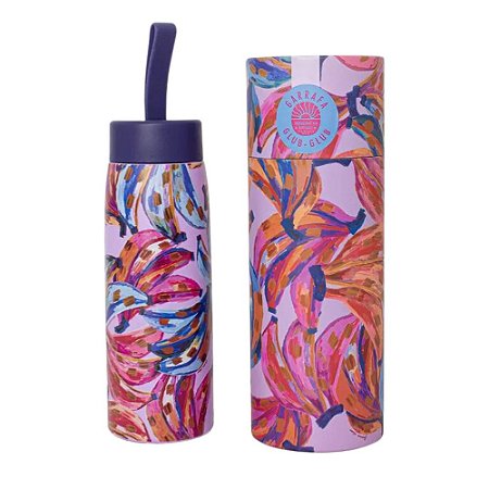 Garrafa 500 ml Que Sede Farm Cor de Banana