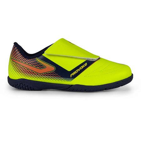 Chuteira Topper Futsal Provoke Infantil Amarelo