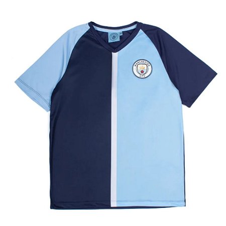 Camisa  Juvenil Manchester City Balboa Licenciado Azul