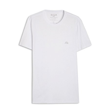 Camiseta Ellus Fine Aquarela Classic Masculina Branca