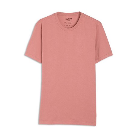 Camiseta Ellus Fine Easa Classic Masculina Rosa