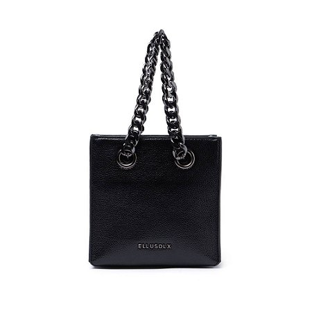 Bolsa Ellus Savana Handbag Preta Feminina